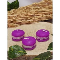 Macaron illatgyertya Levendula 