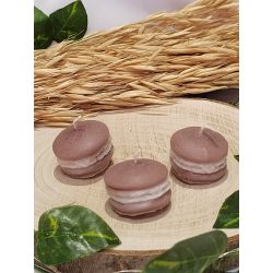 Macaron illatgyertya Karamell 