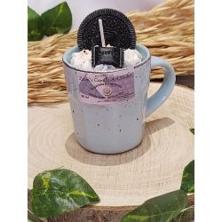 Bögrés illatgyertya Fehér csoki fondue